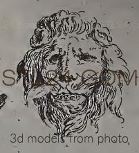 Львы (LION_0319 -  | 3D model 3DSMAX / OBJ / STL) 3D модель для ЧПУ станка